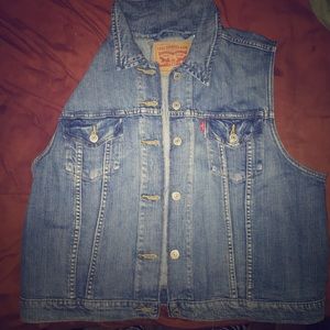 Levi’s Light Wash Denim Vest